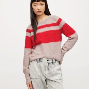 All Saints Lana Stripe Sweater XS